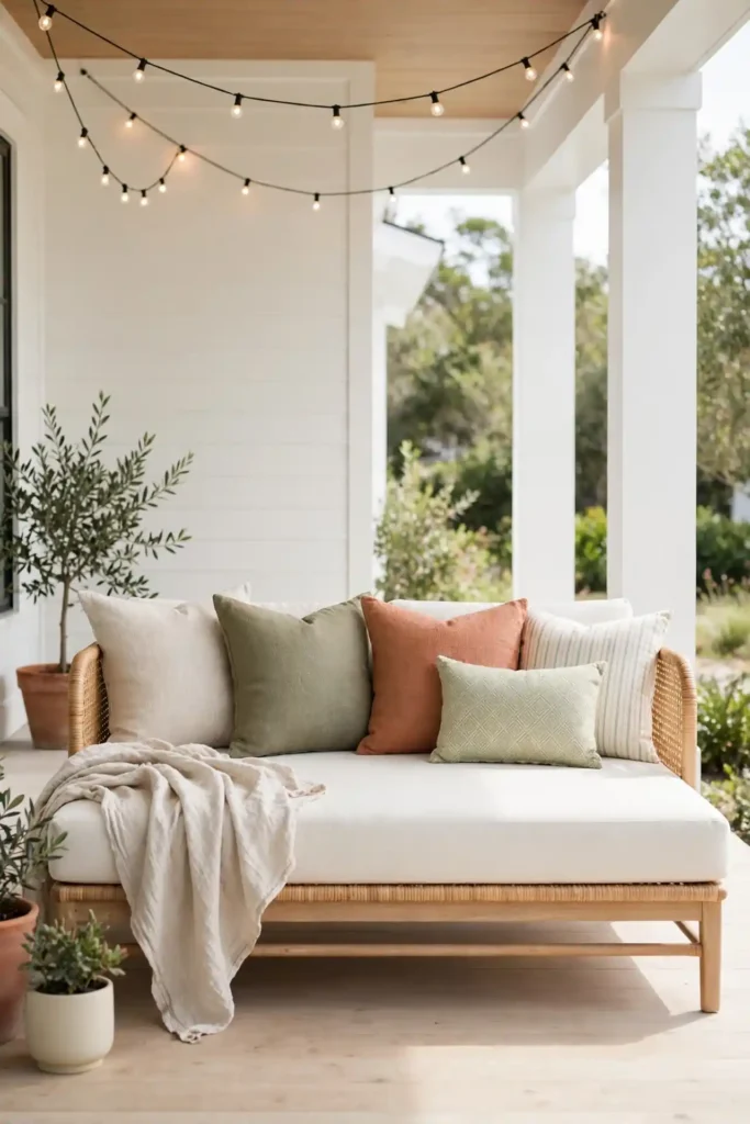 Cushioned Daybed Retreat