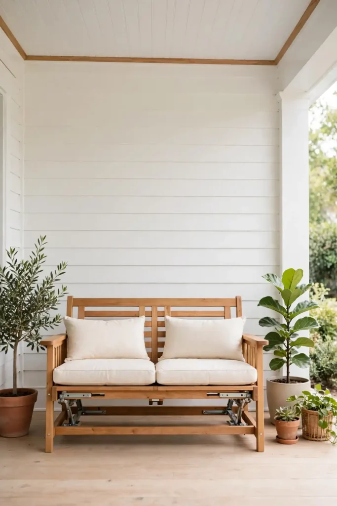 Glider Loveseat Comfort