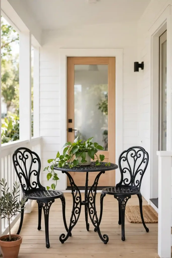 Iron Bistro Set