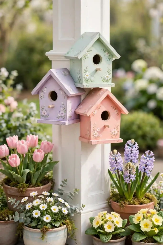 Birdhouse Charm Pieces