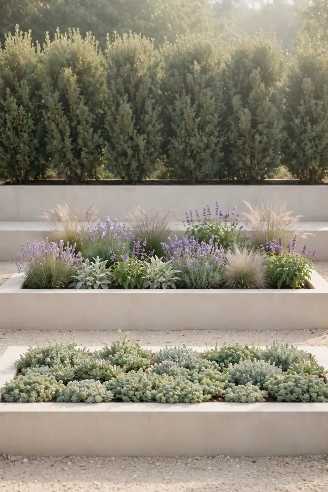 Layered Planting Beds