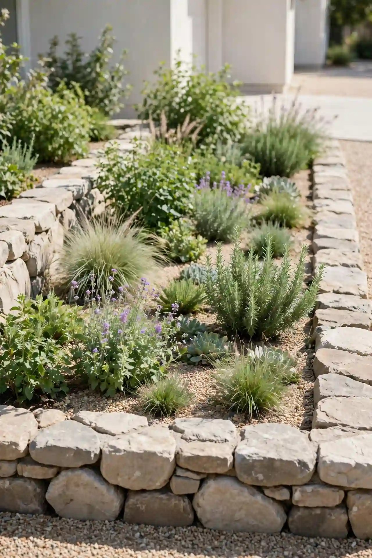 Natural Stone Border