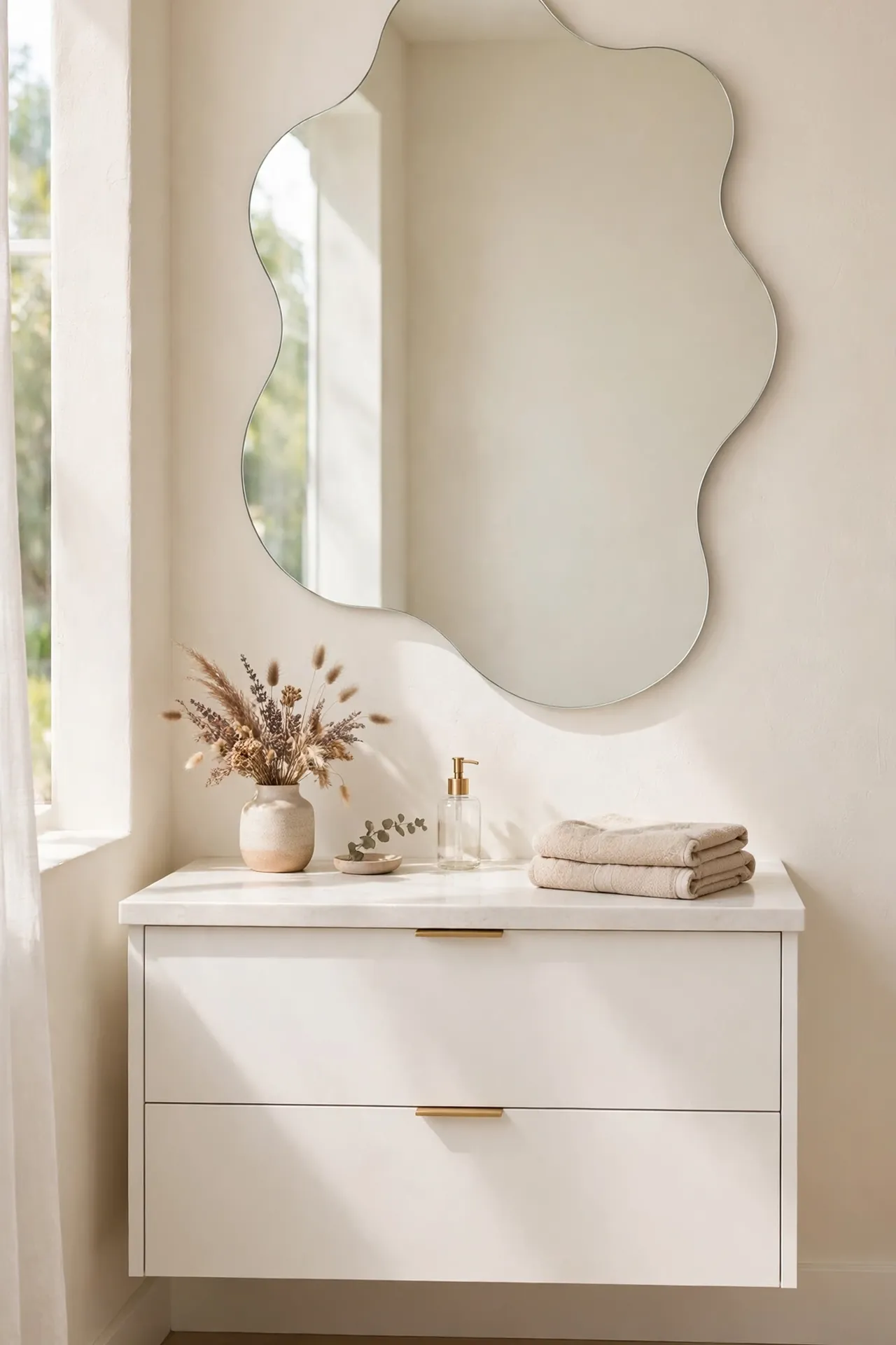 Wavy Edge Mirror