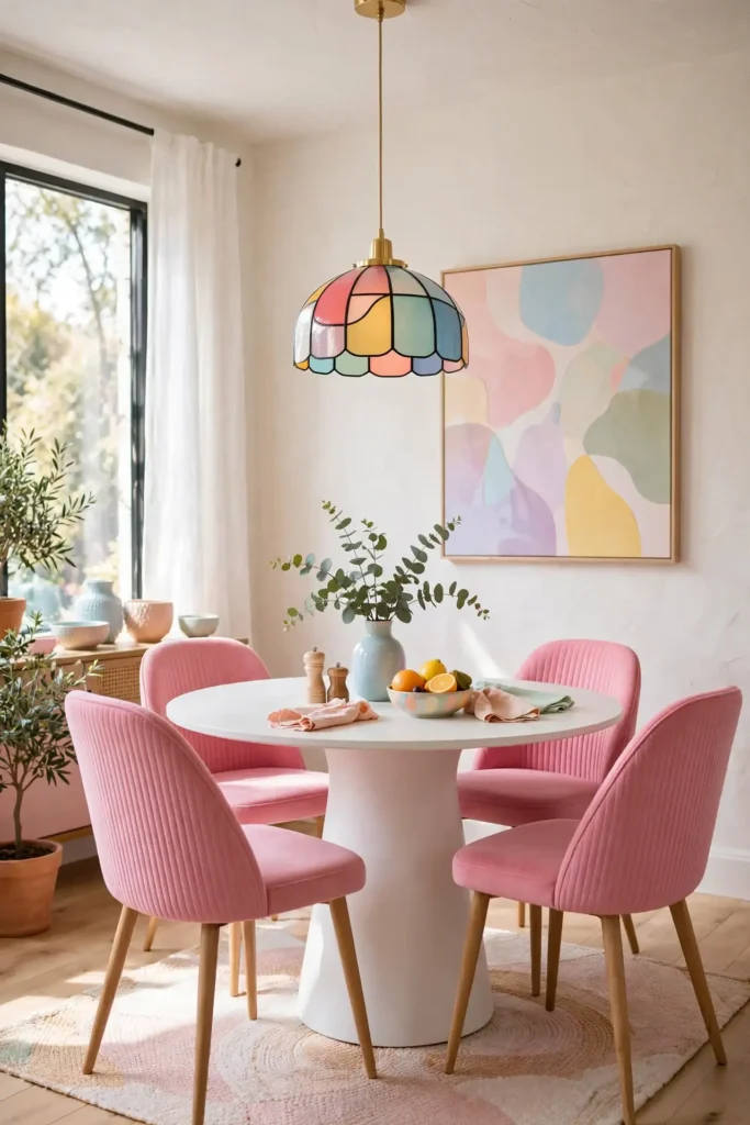 Bubblegum Pink Chairs