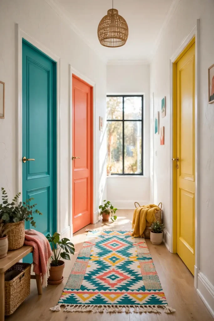 Color Blocked Doors