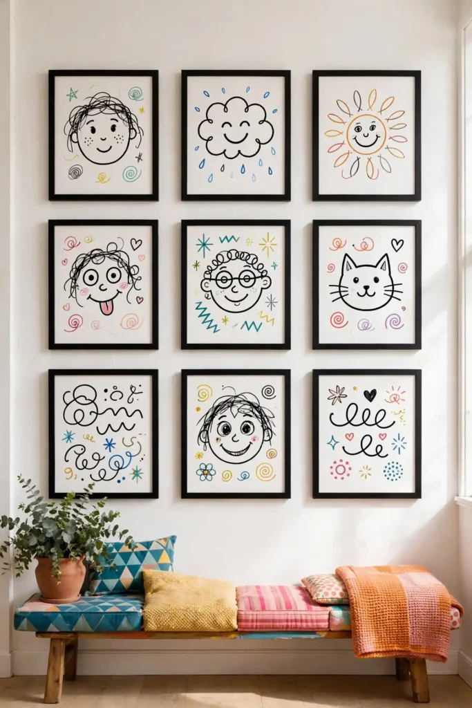 Doodle Art Frames