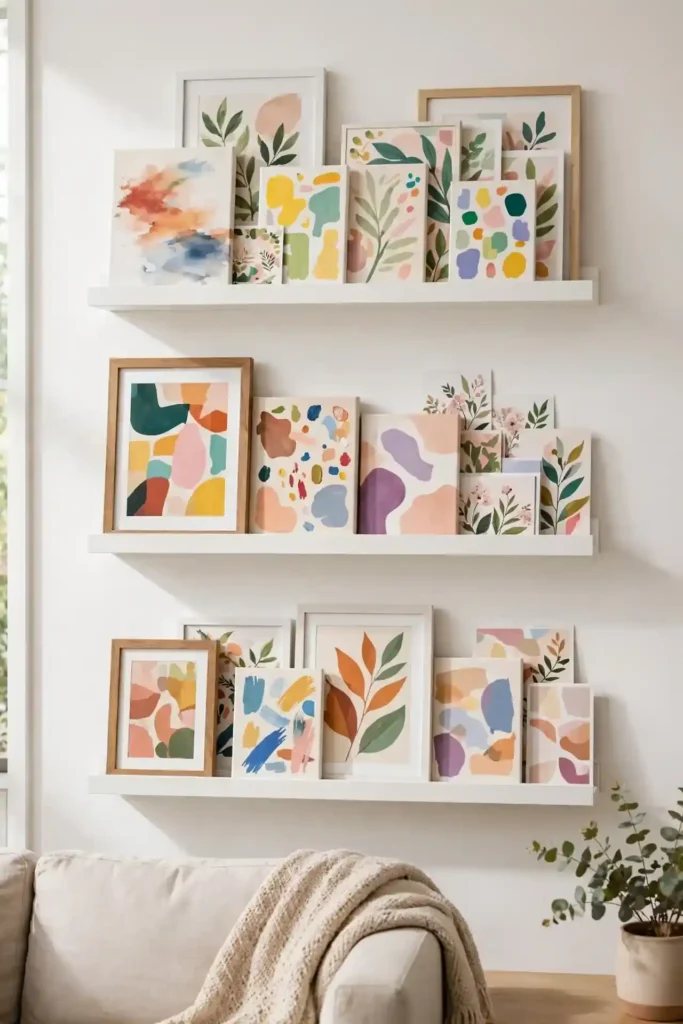 Artistic Display Ledges