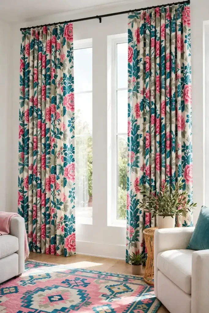 Bold Curtain Choices