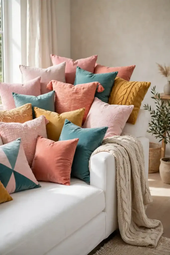 Colorful Throw Pillows