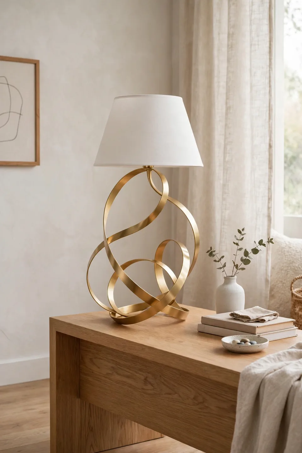 Ribbon Sculpture Light