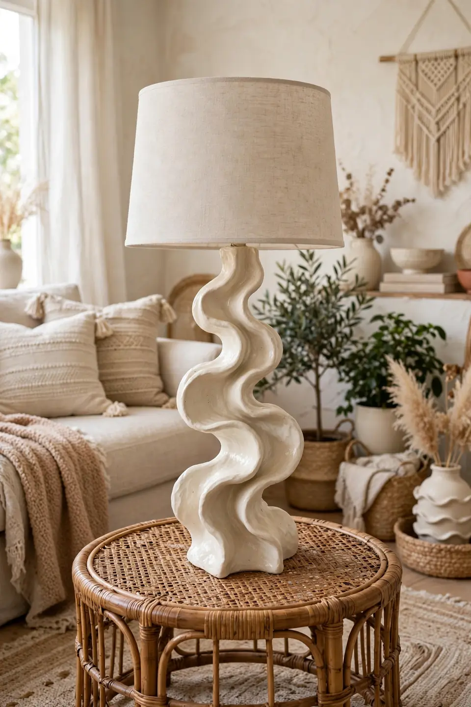 Squiggly Ceramic Stem