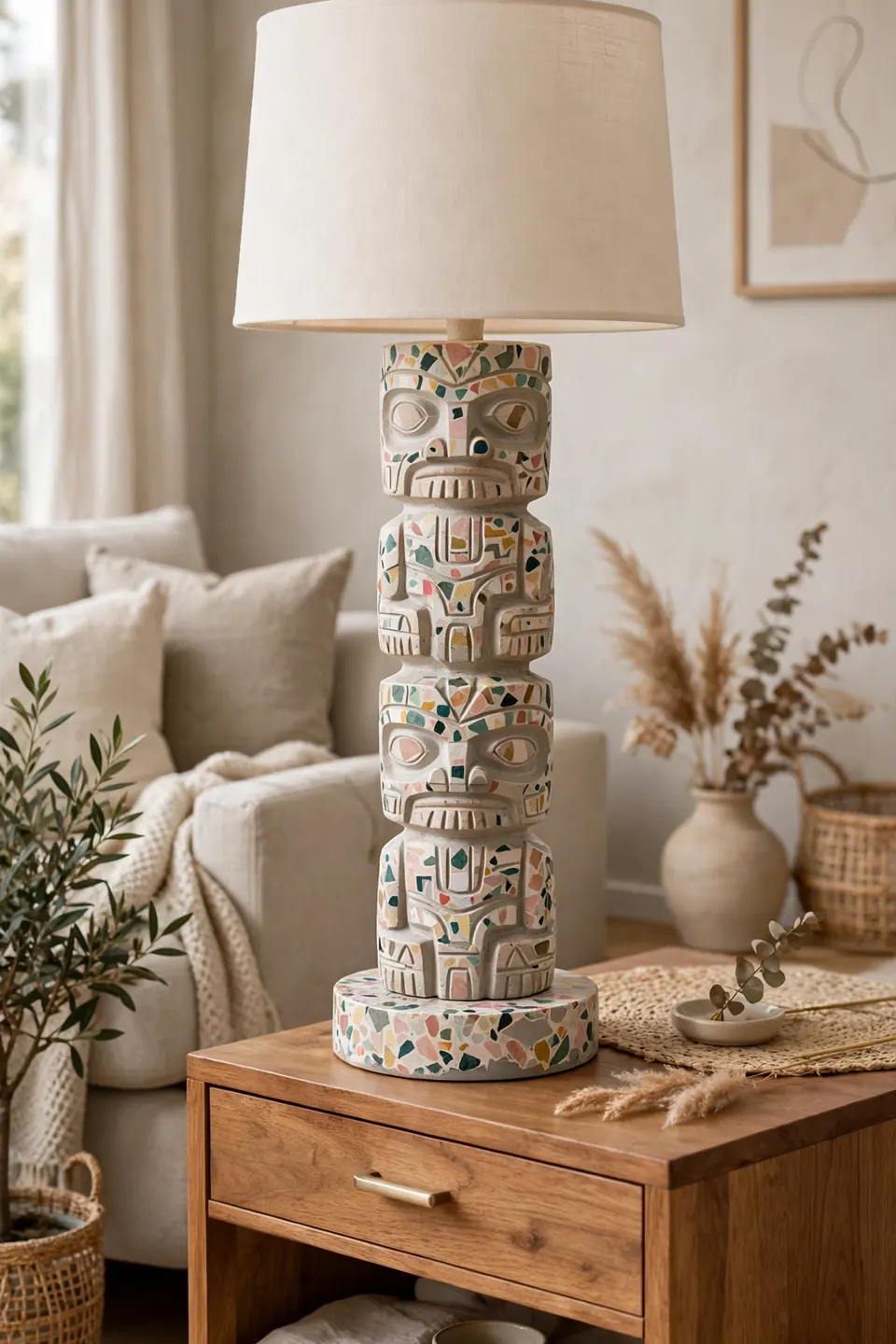 Terrazzo Totem