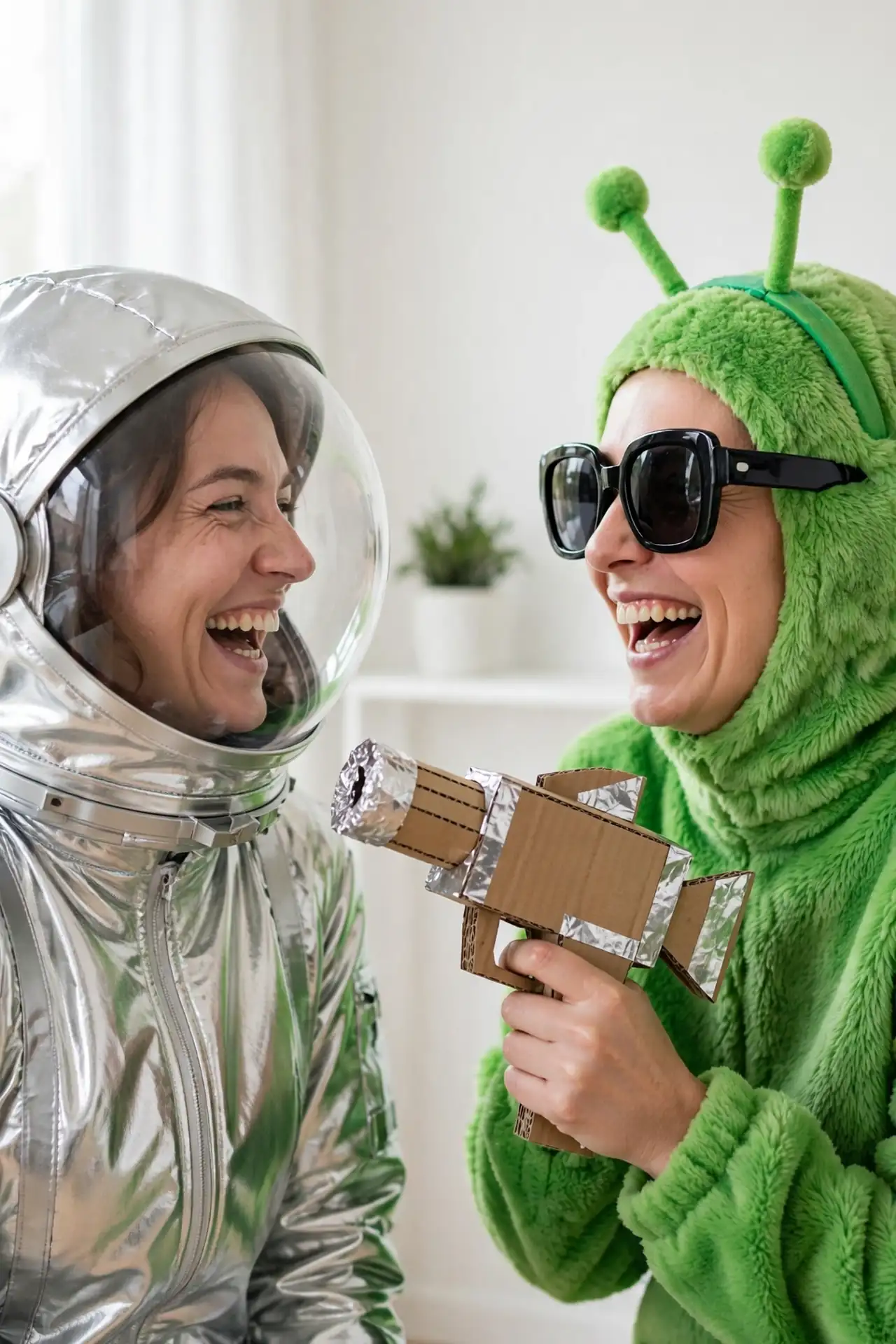 Astronaut Alien Pair