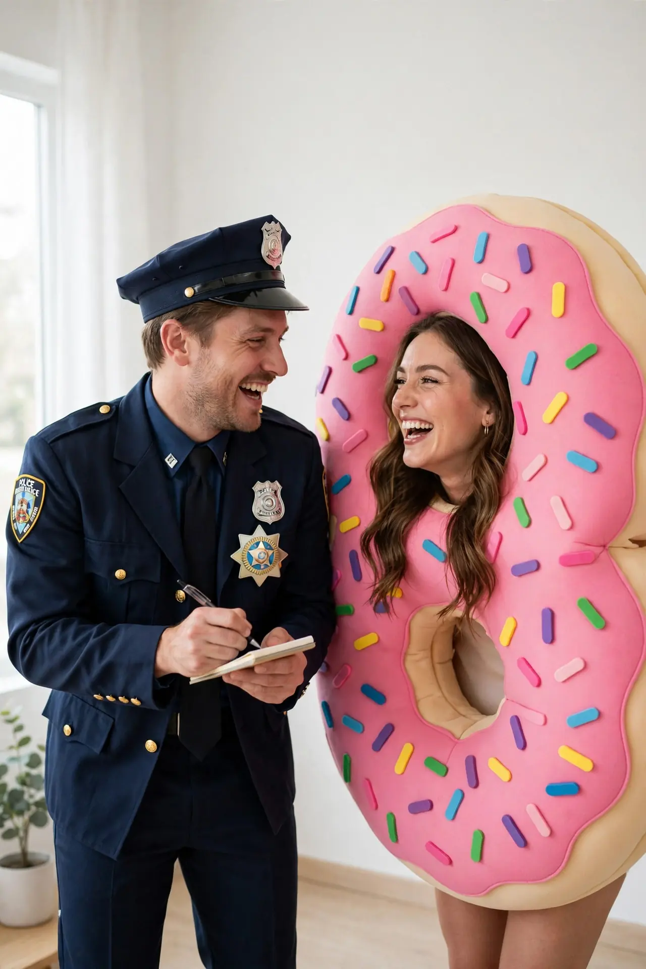 Cop Donut Pair