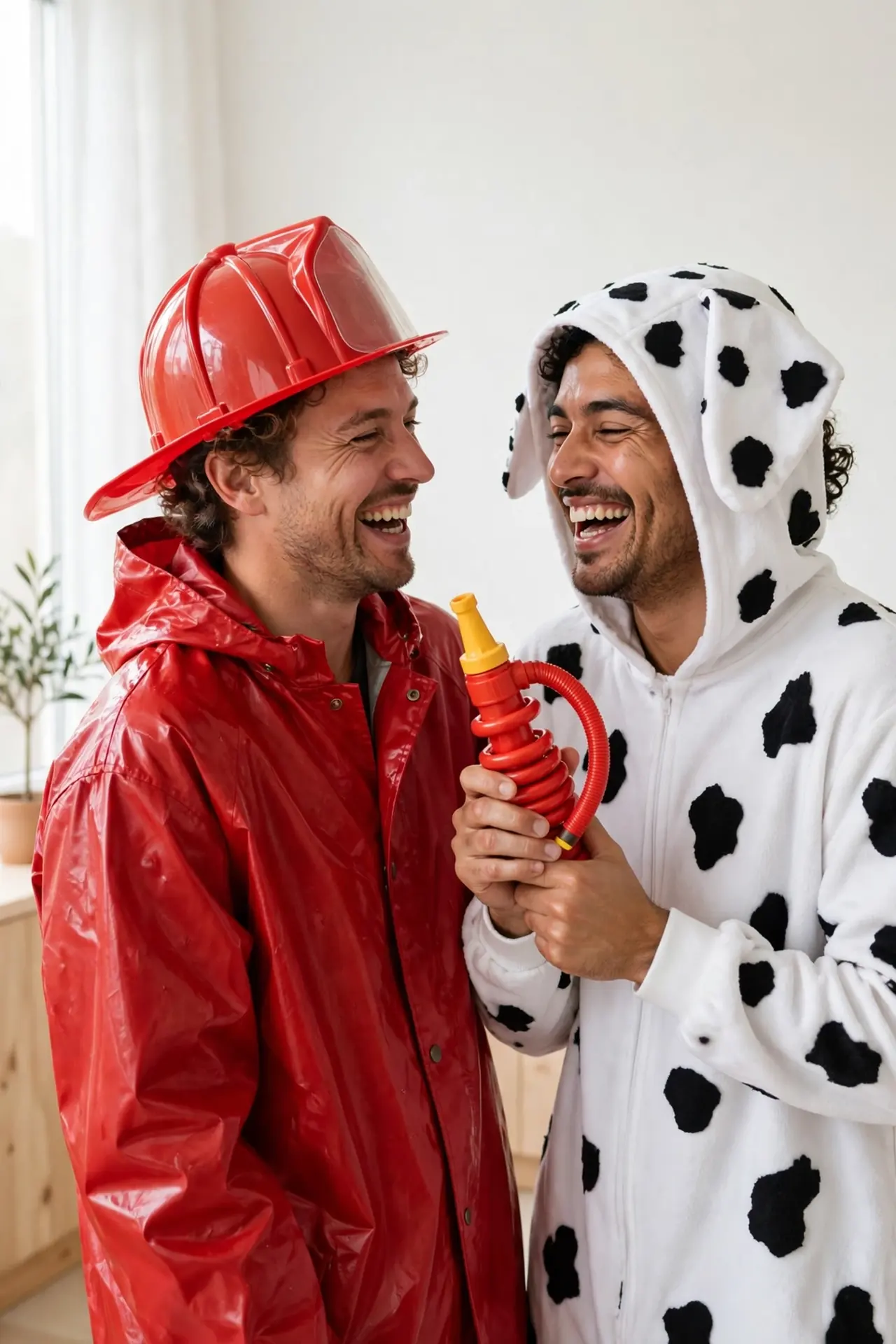 Firefighter Dalmatian Duo