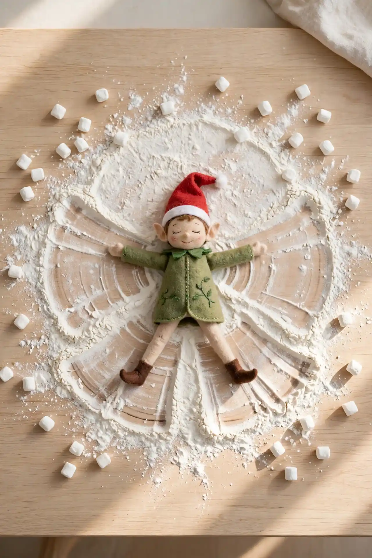 Cereal Snow Angel