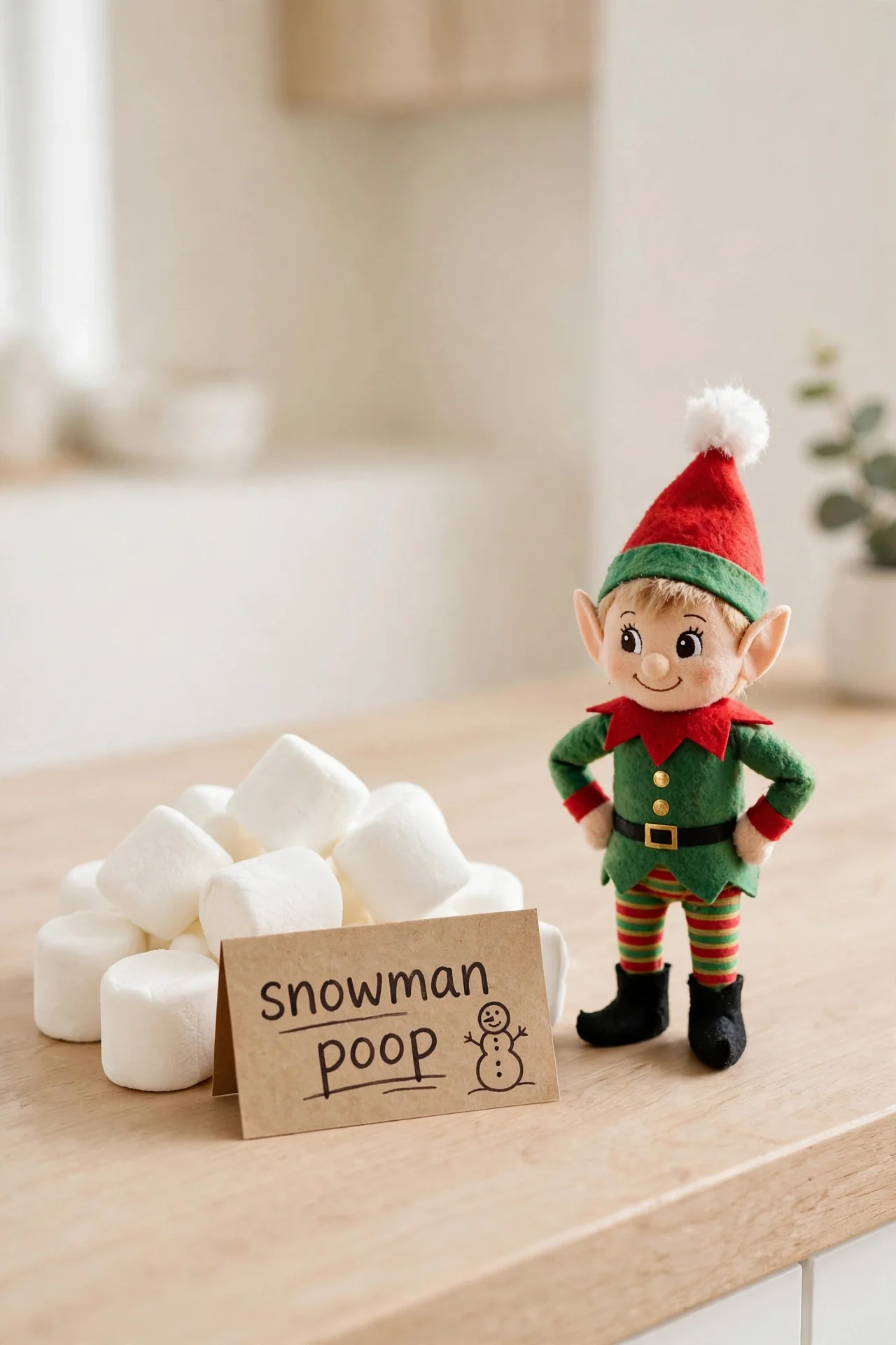 Snowman Poop Prank