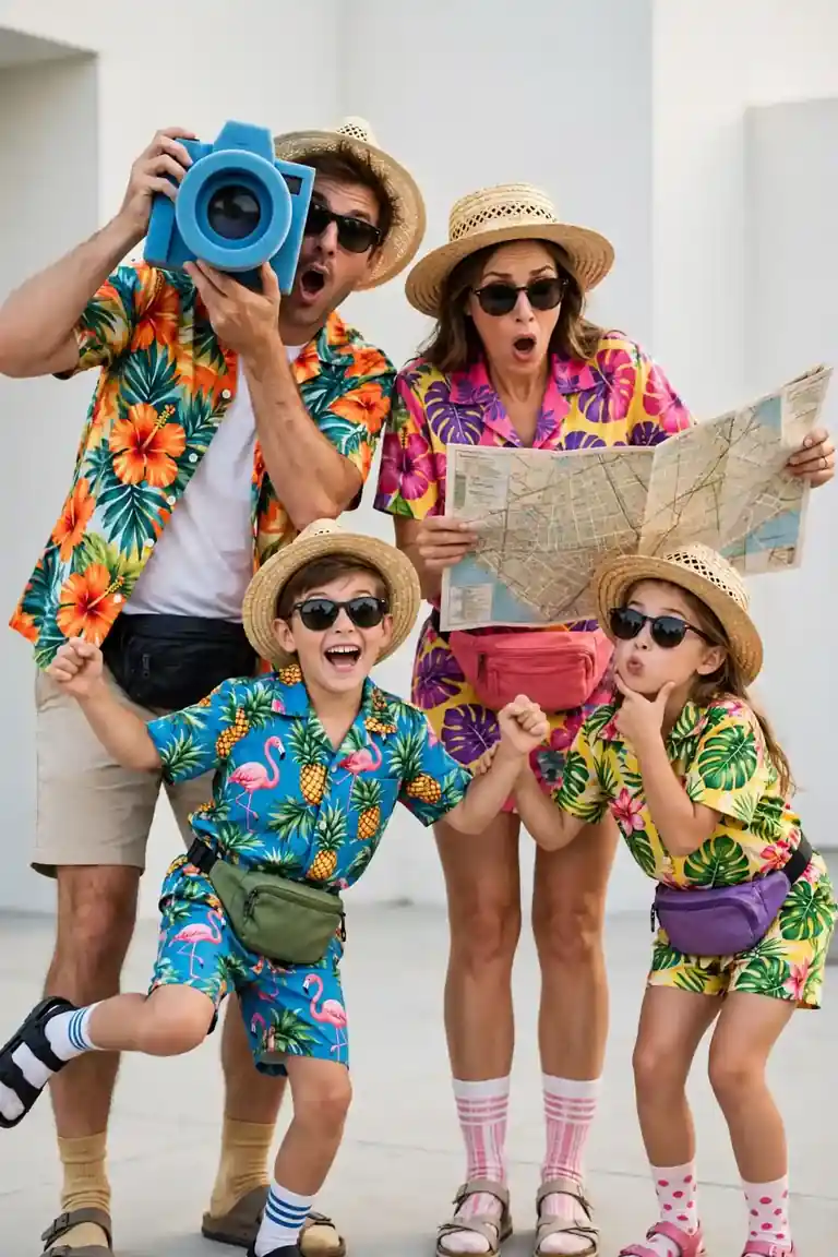 Tourist Family Trip