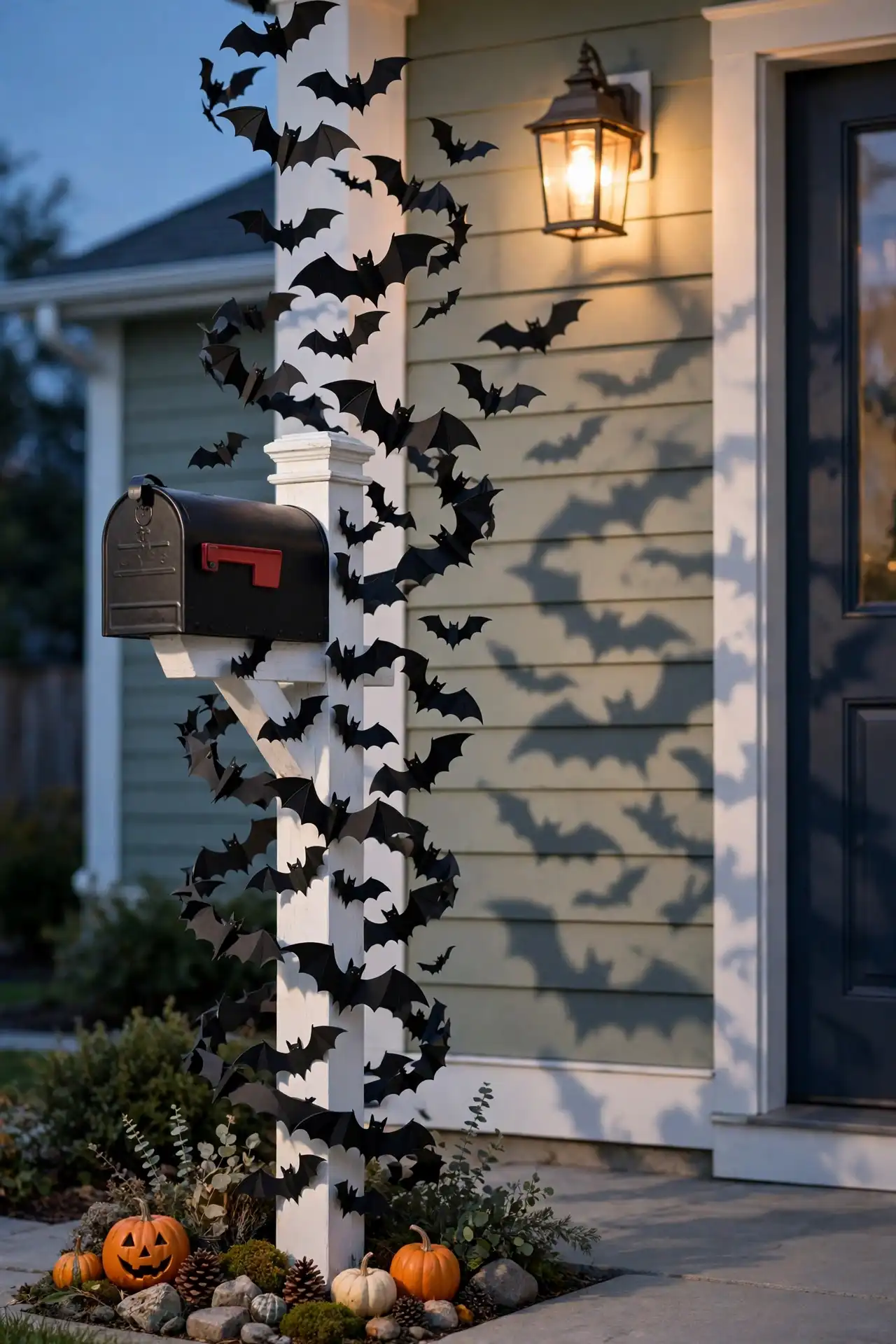 Bat Swarm Mailbox
