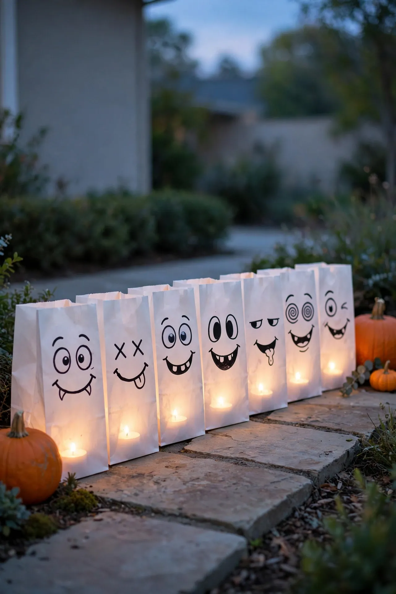 Boo Bucket Row