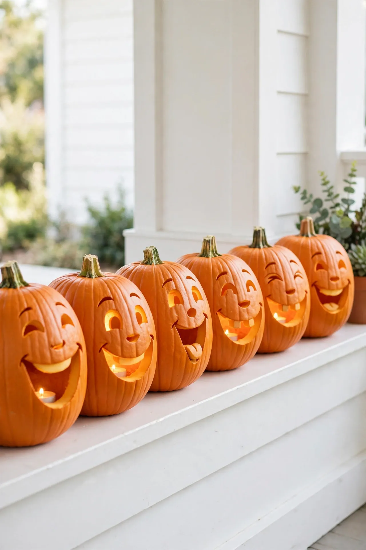 Dancing Pumpkin Row