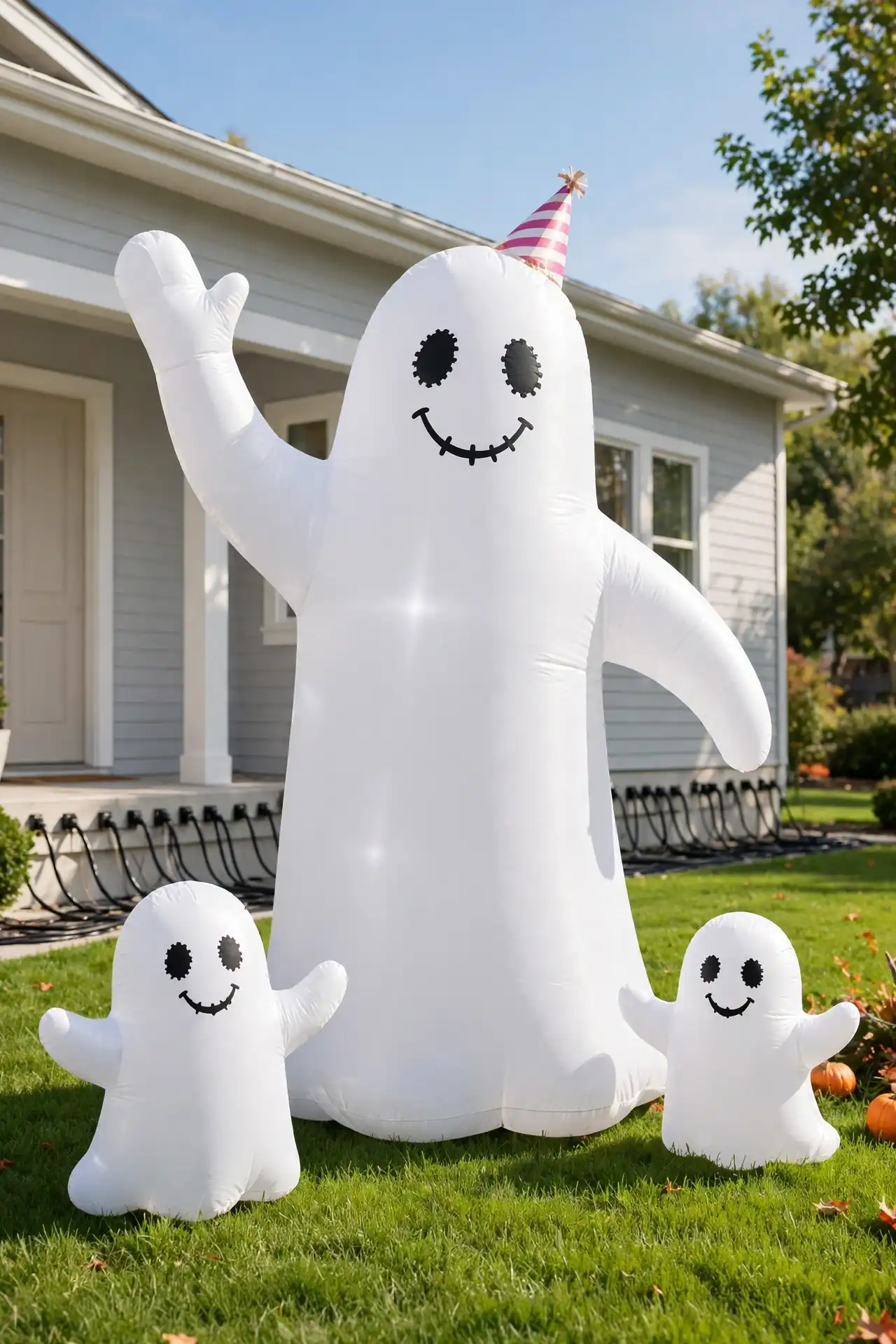 Inflatable Ghost Party