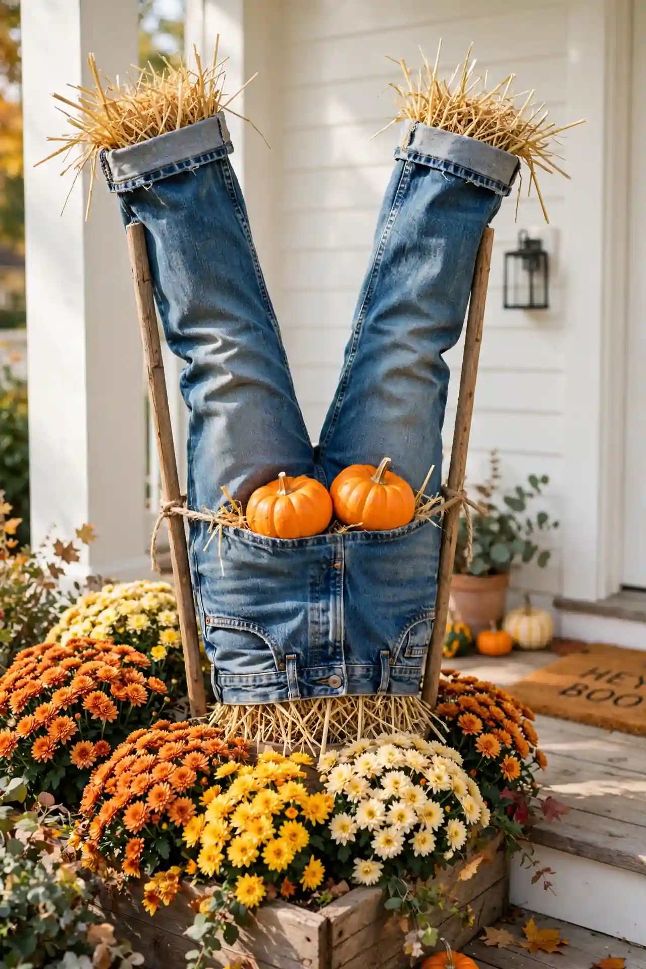 Pumpkin Butt Planters