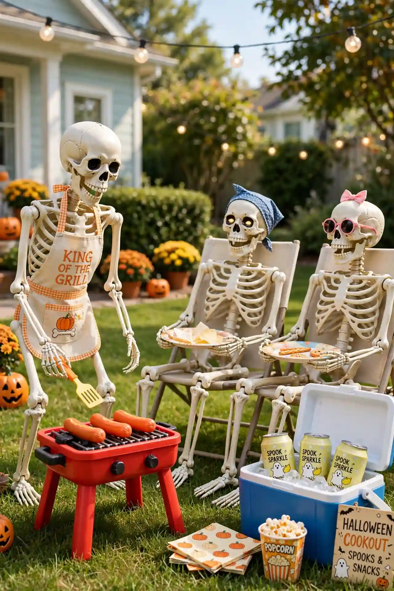 Skeleton Barbecue Bash