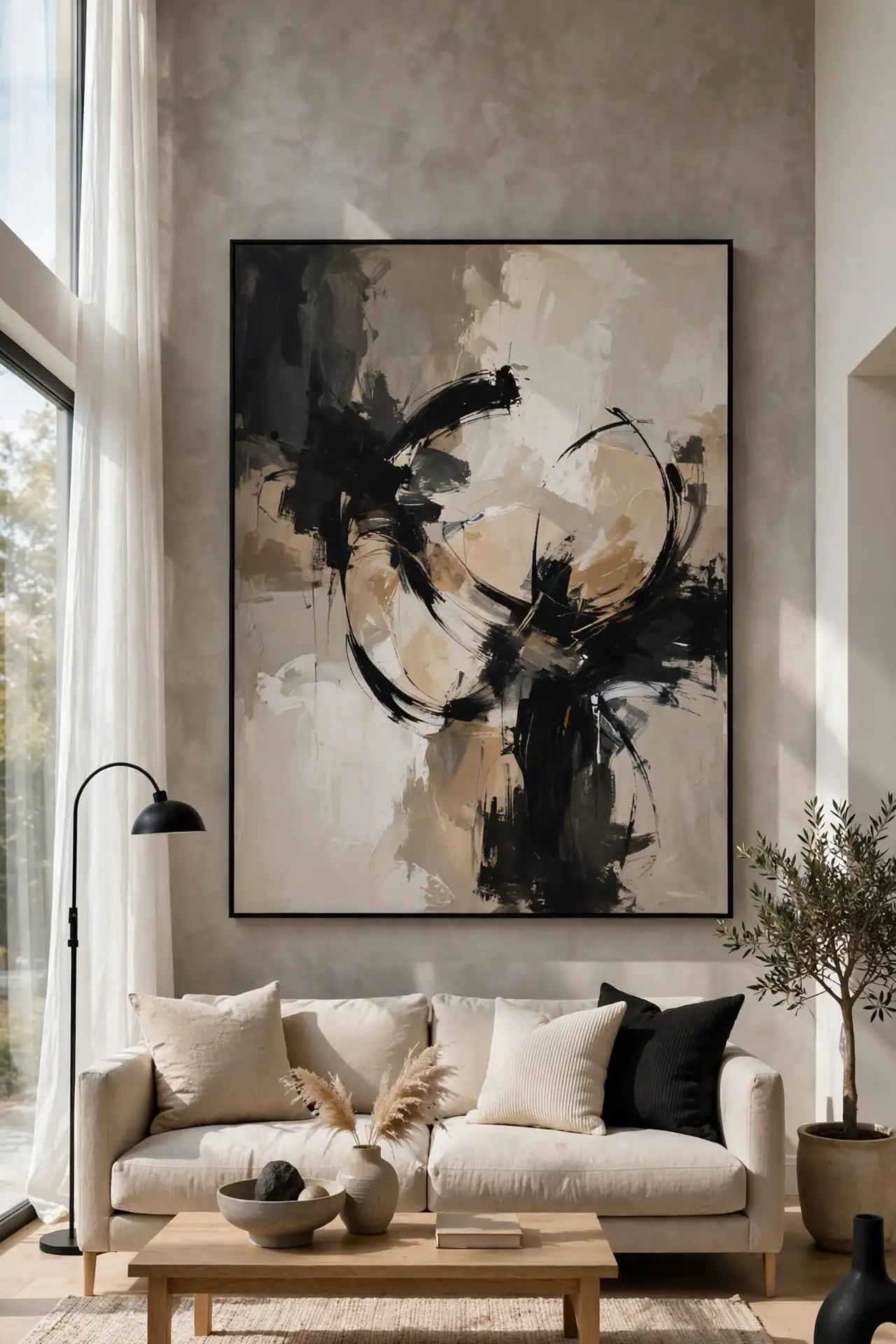 Oversized Statement Art