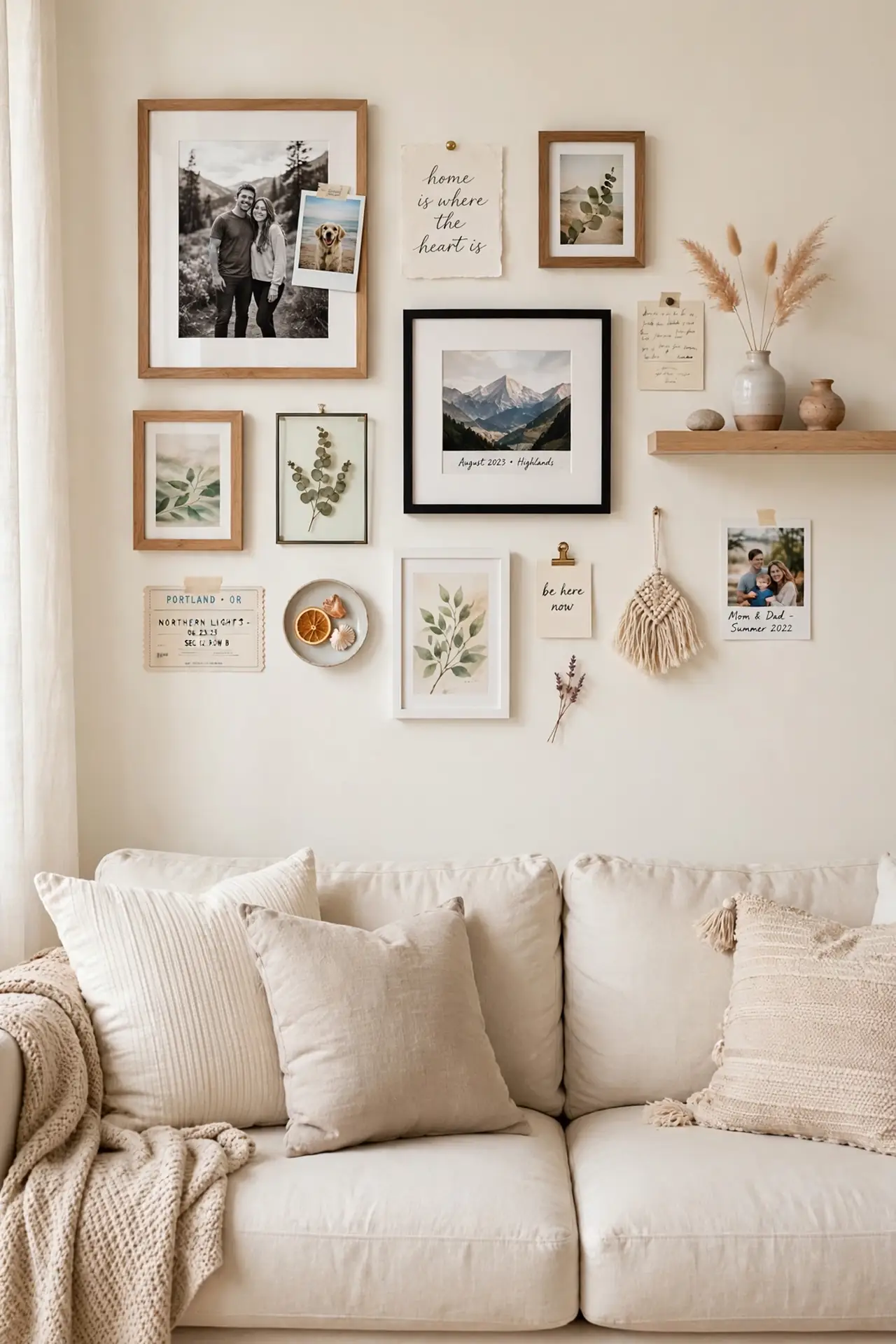 Personal Memory Wall