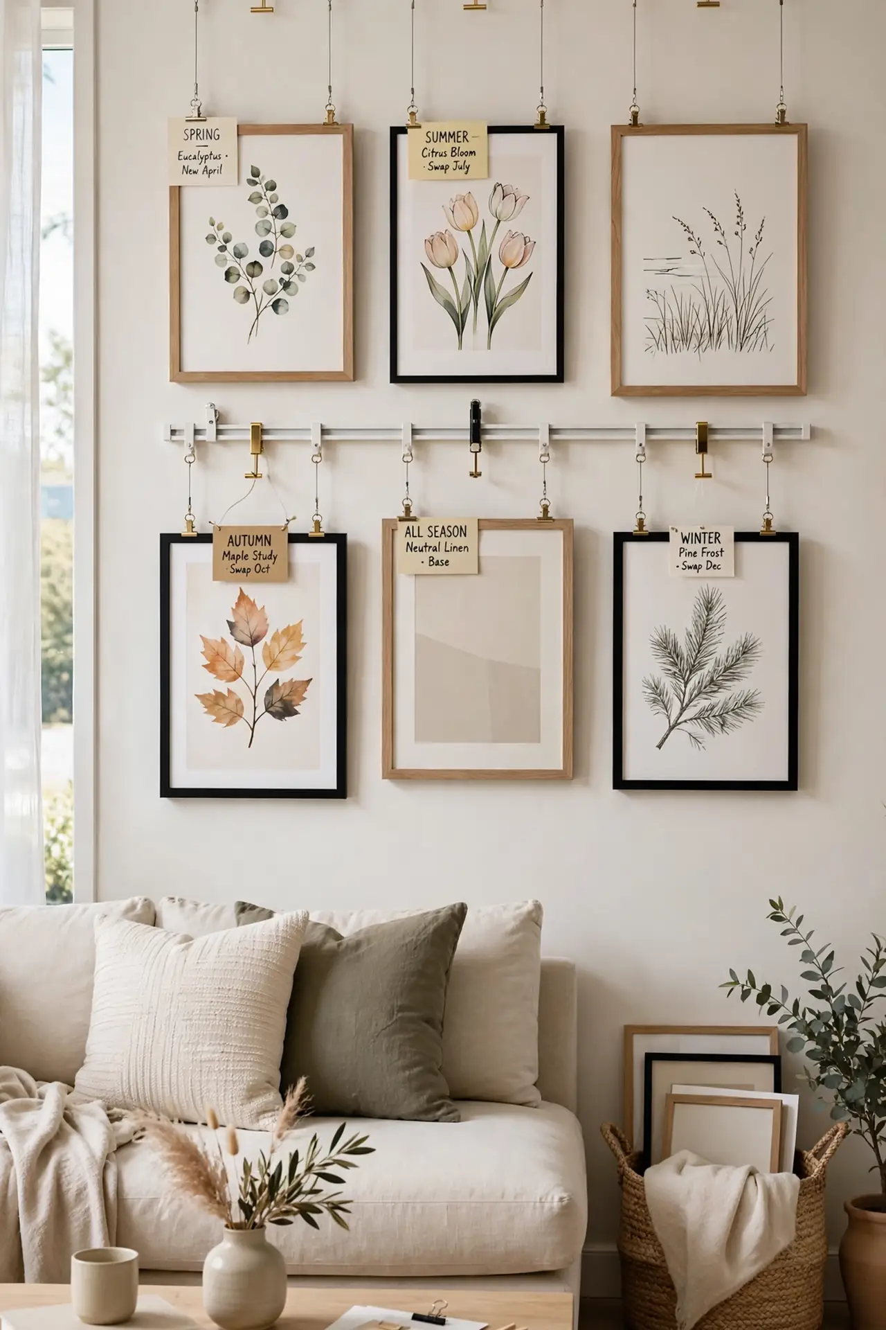 Seasonal Rotation Wall
