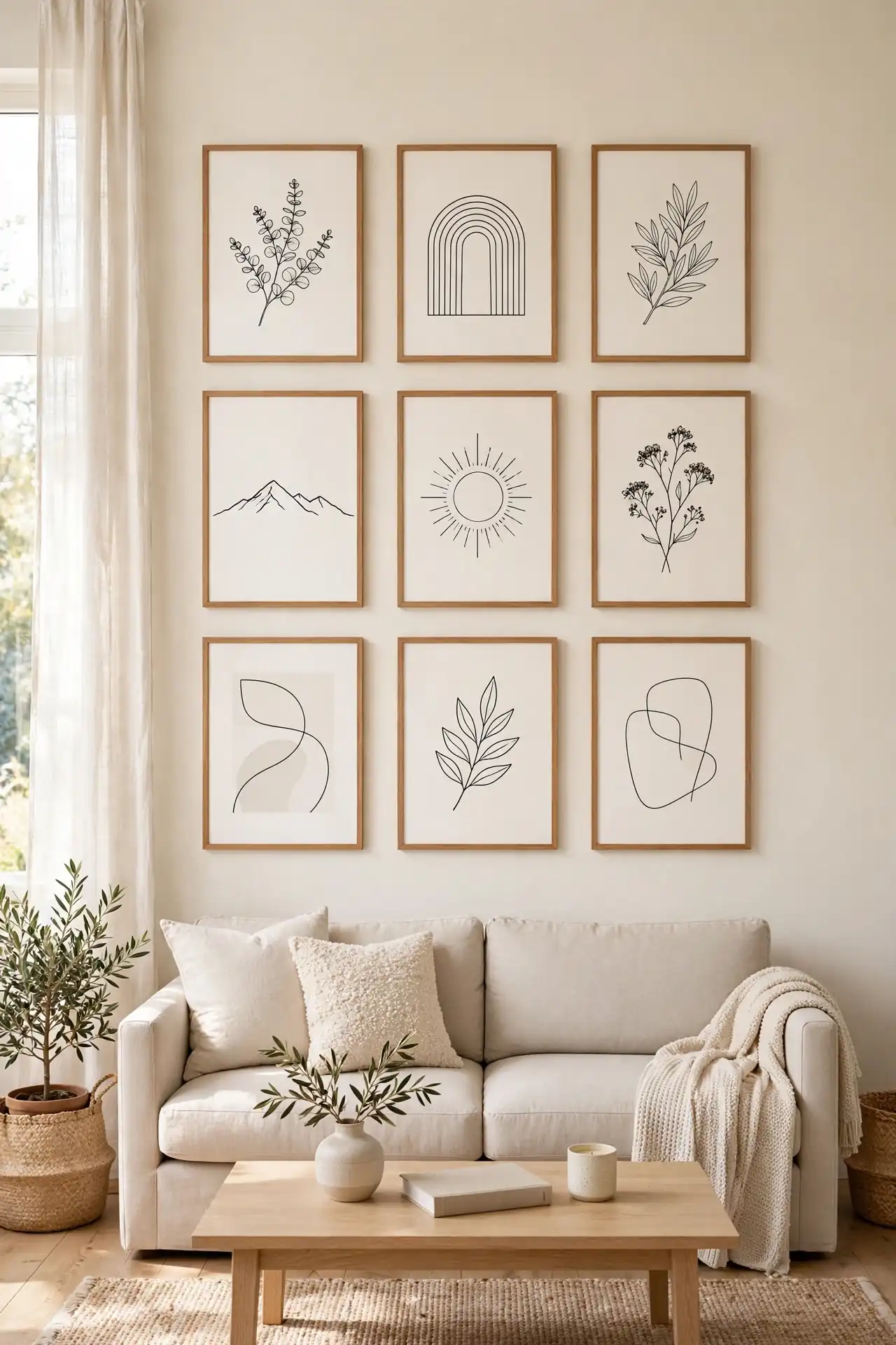Symmetrical Grid Layout