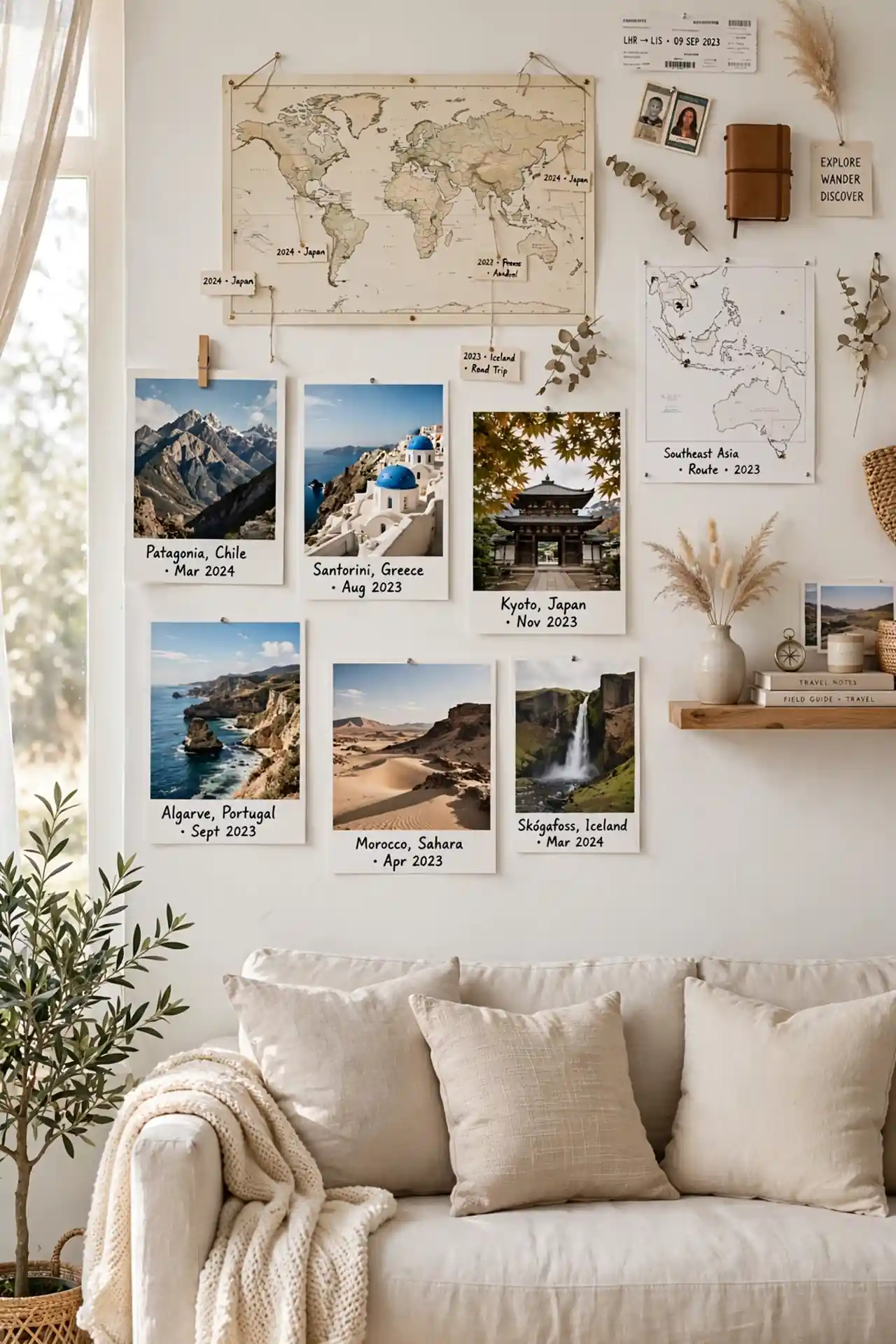 Travel Memory Map
