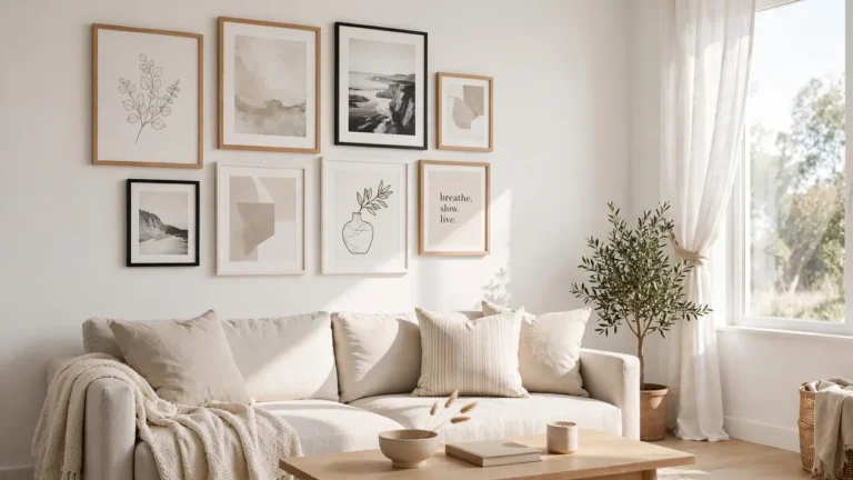 gallery wall layout ideas for beginners