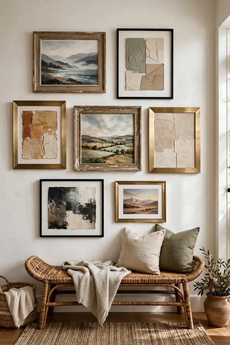 Mixed Frame Textures