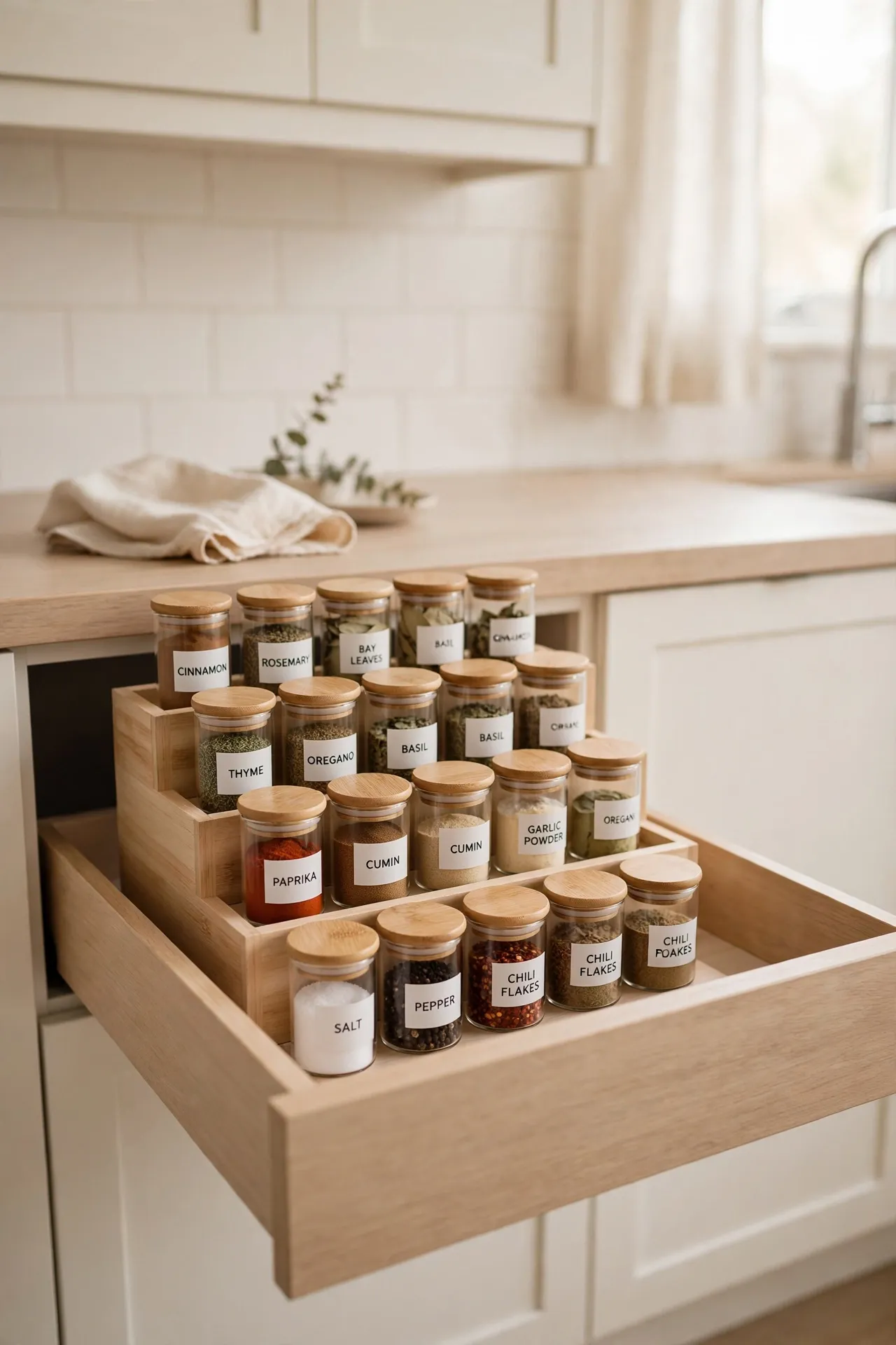 Spice Drawer Inserts