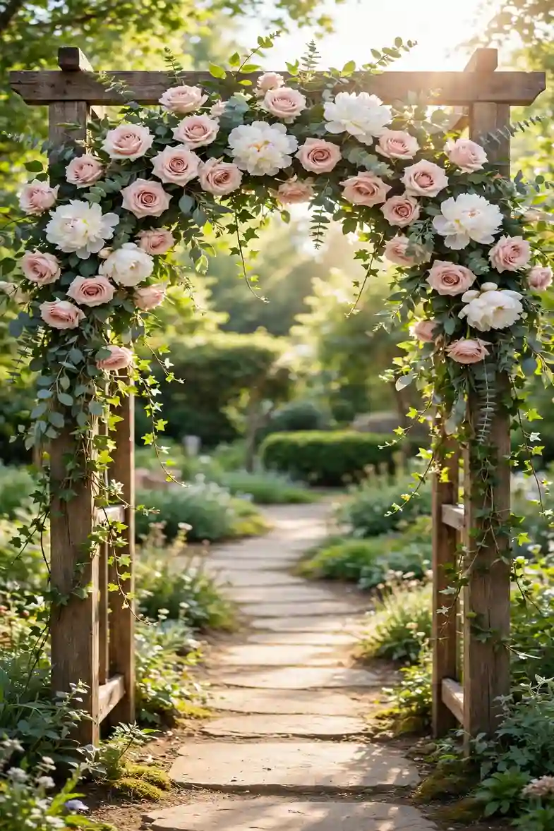 Floral Arch Entrance