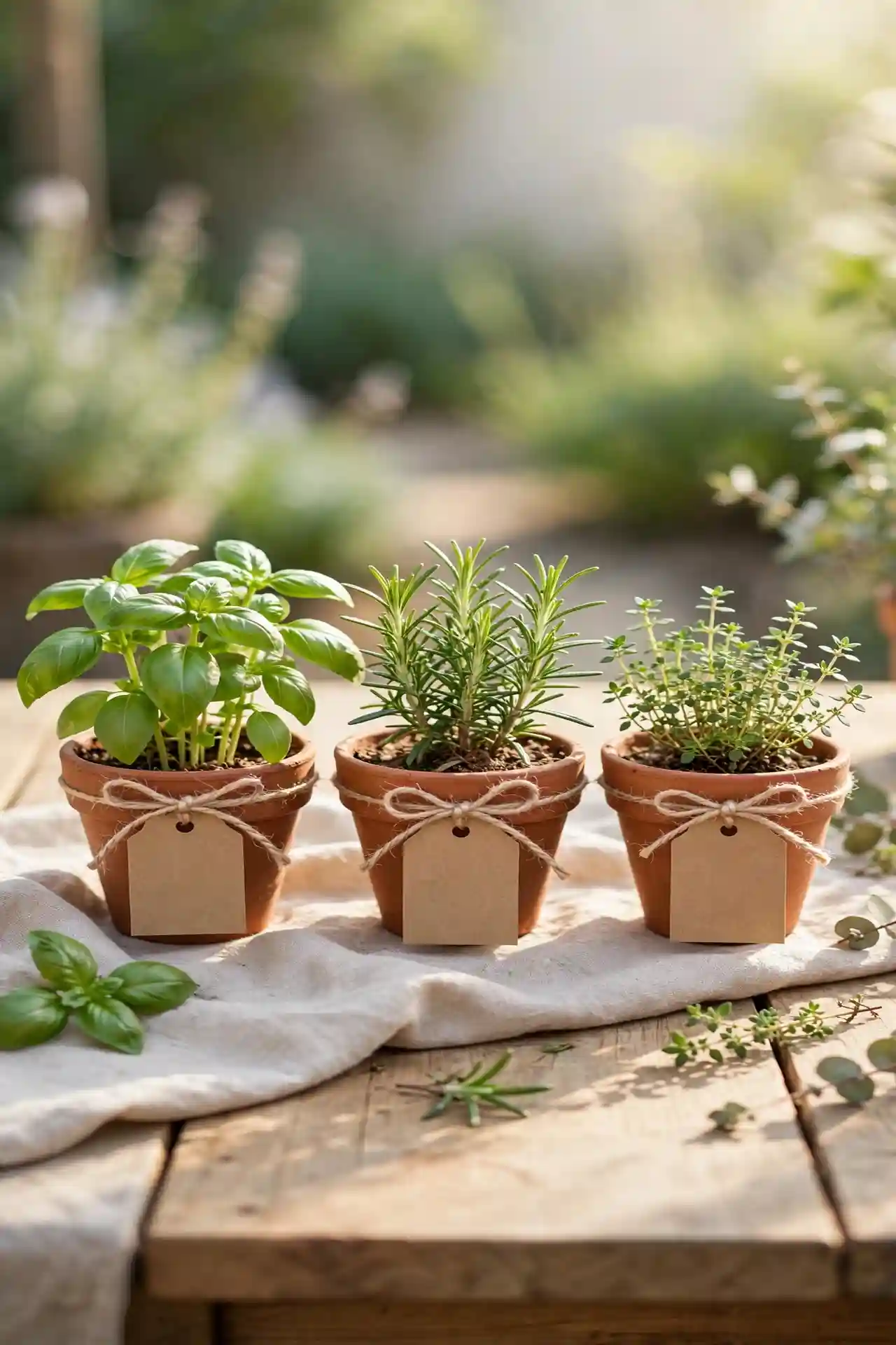 Potted Herb Favors