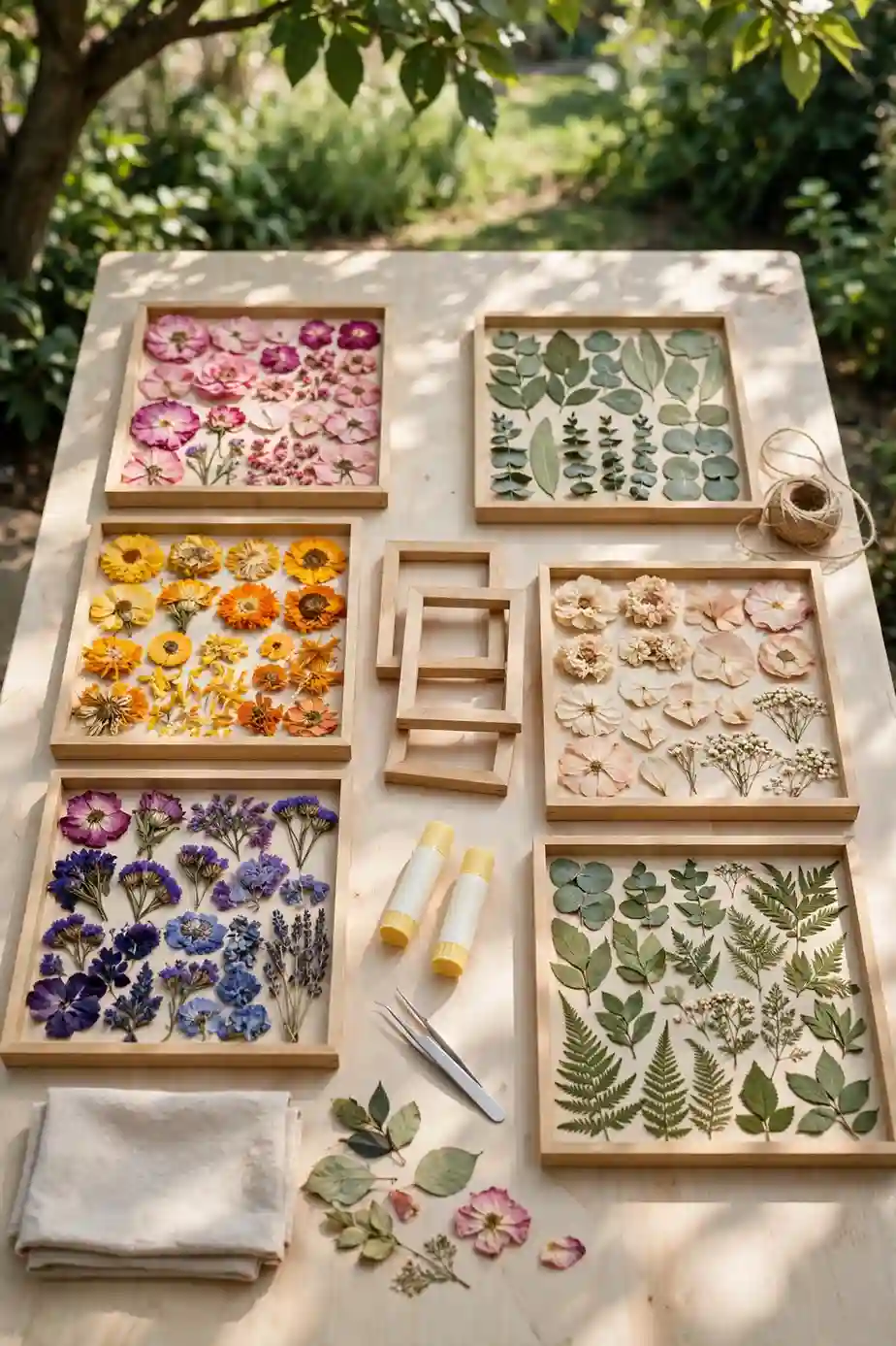 Flower Pressing Craft