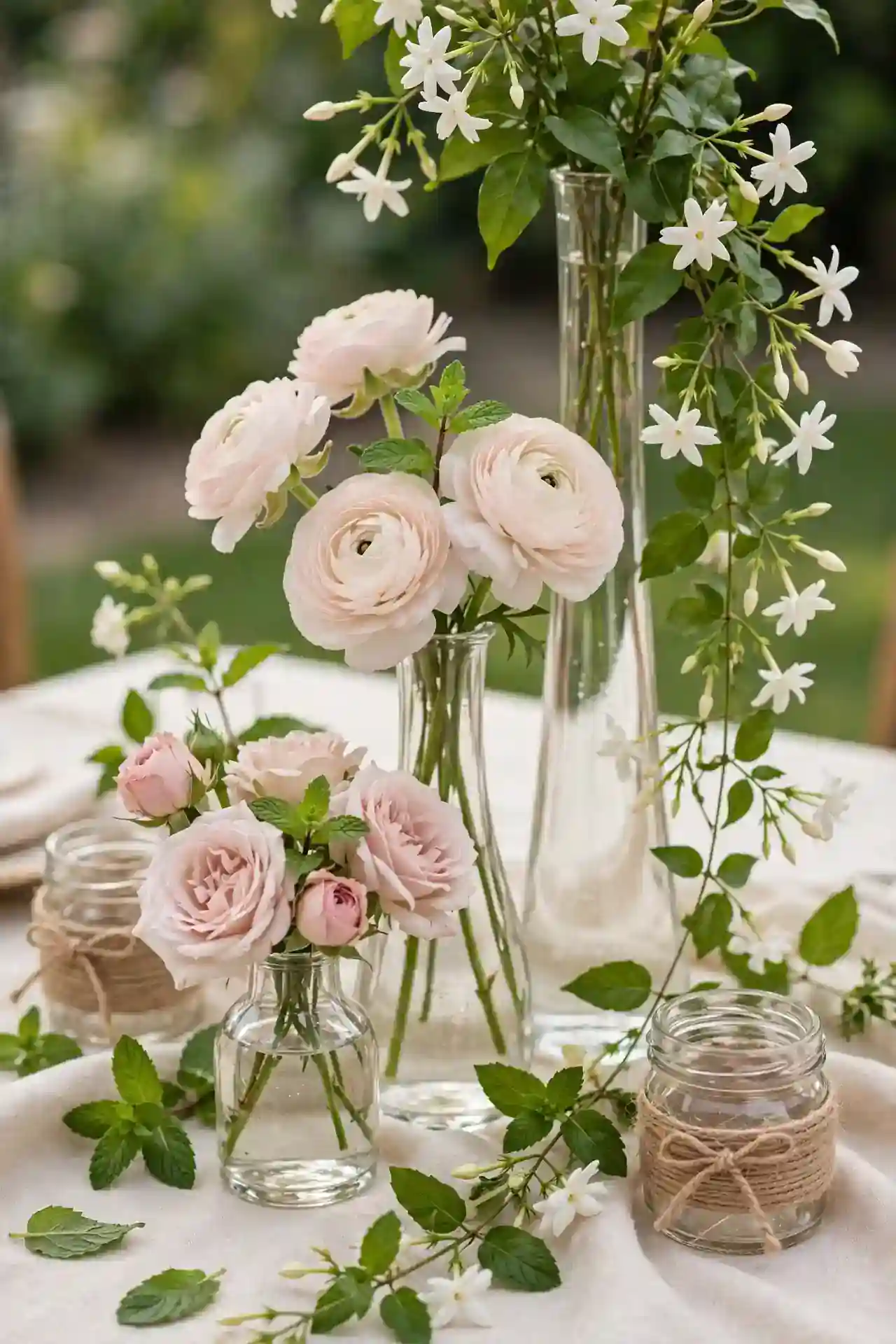 Bloom Filled Centerpieces