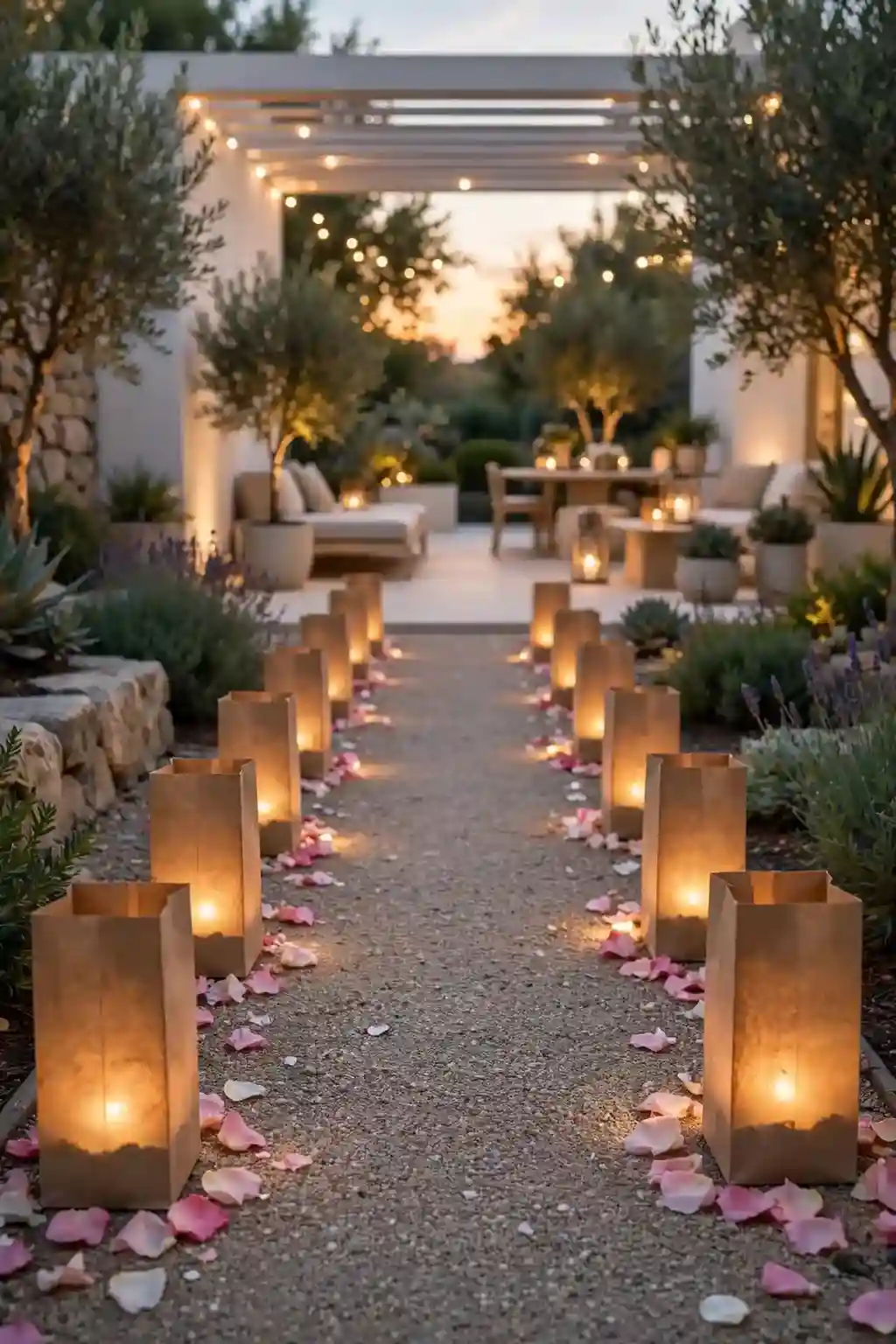 Candlelit Pathway Glow