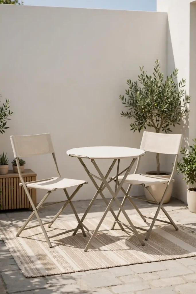Foldable Café Pair