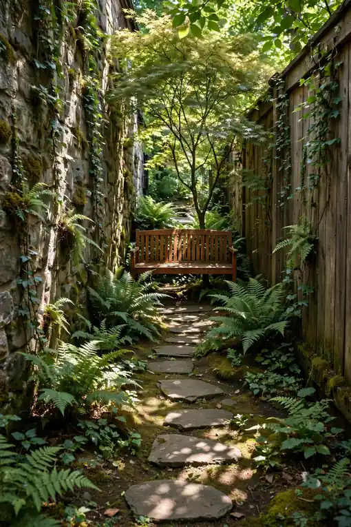 Serene garden seating area ideas for small backyards