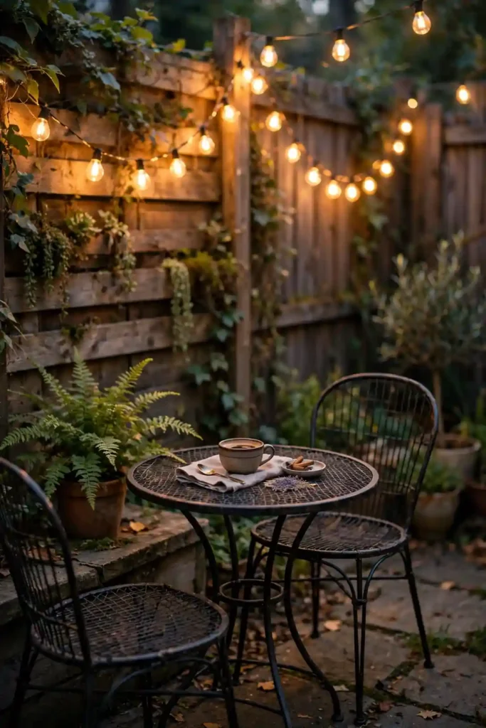 String Light Bistro Corner