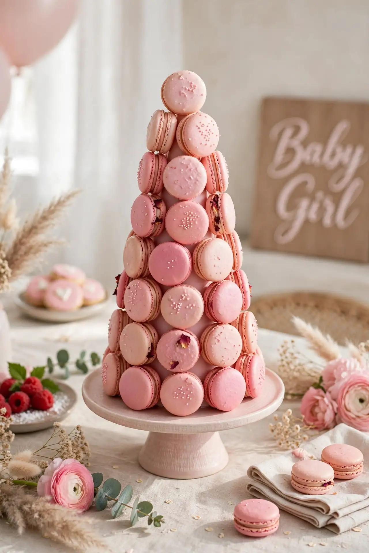 Macaron Tower Pink