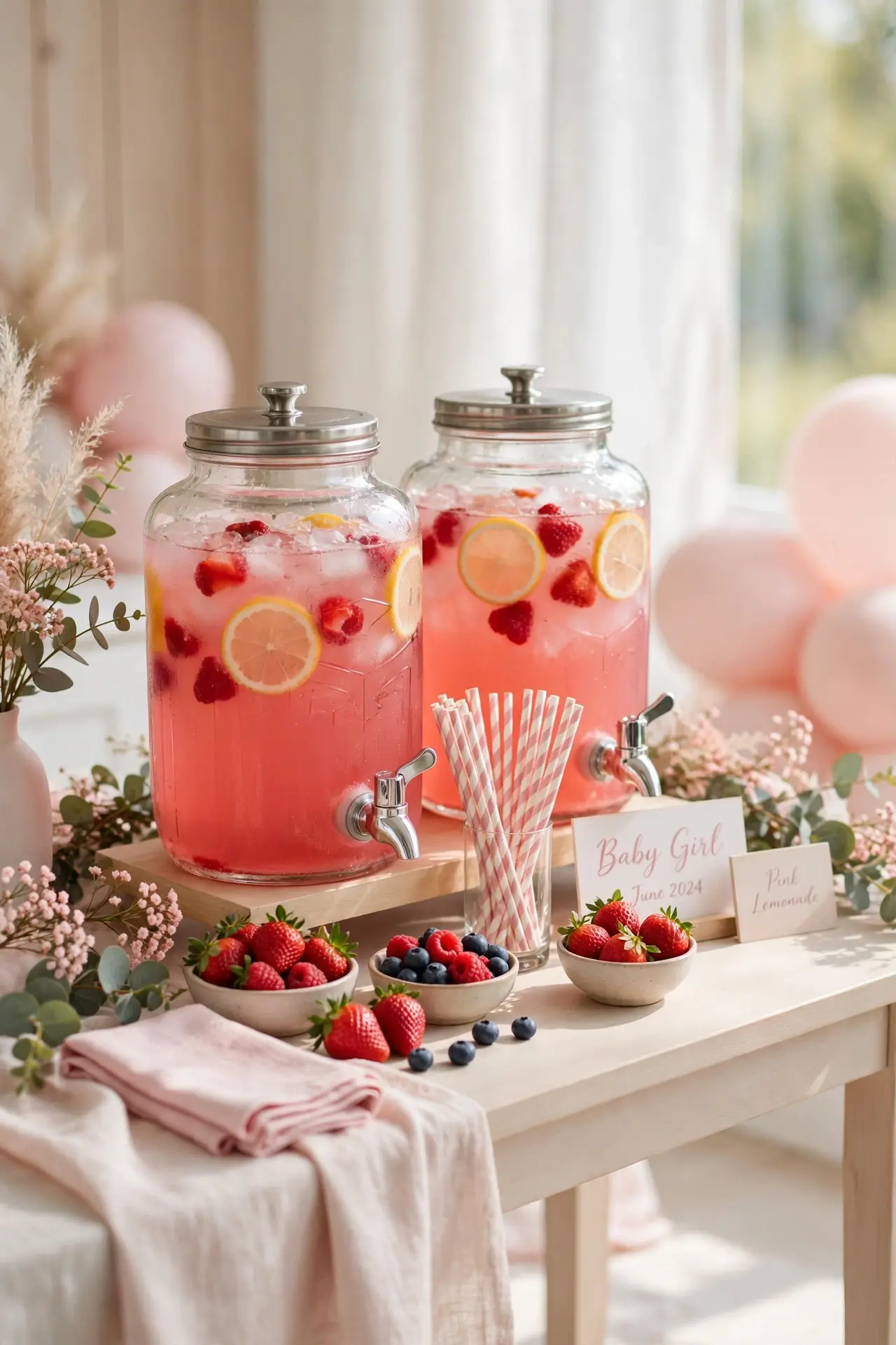 Pink Lemonade Bar