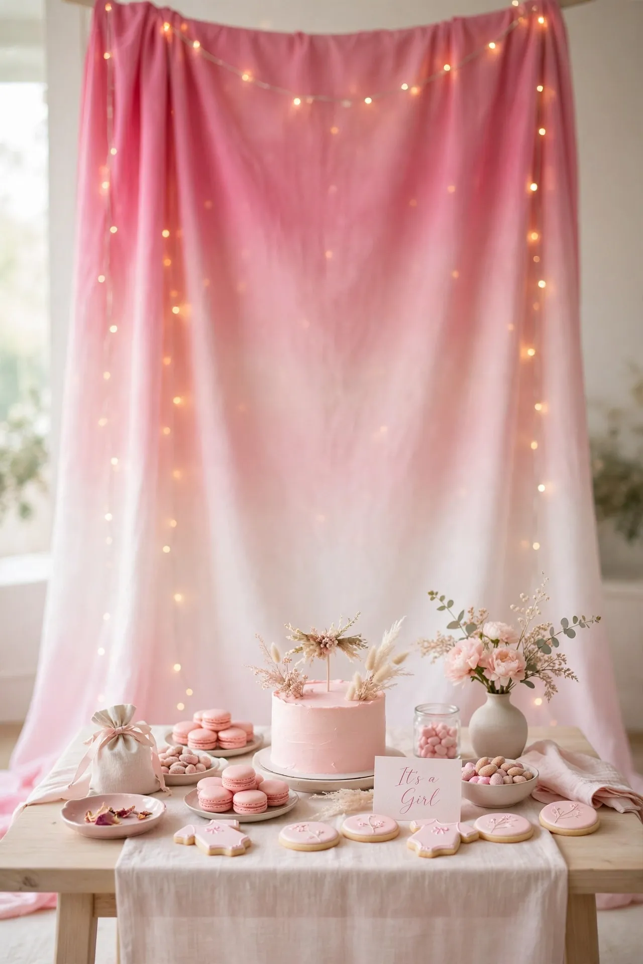Pink Ombré Backdrop