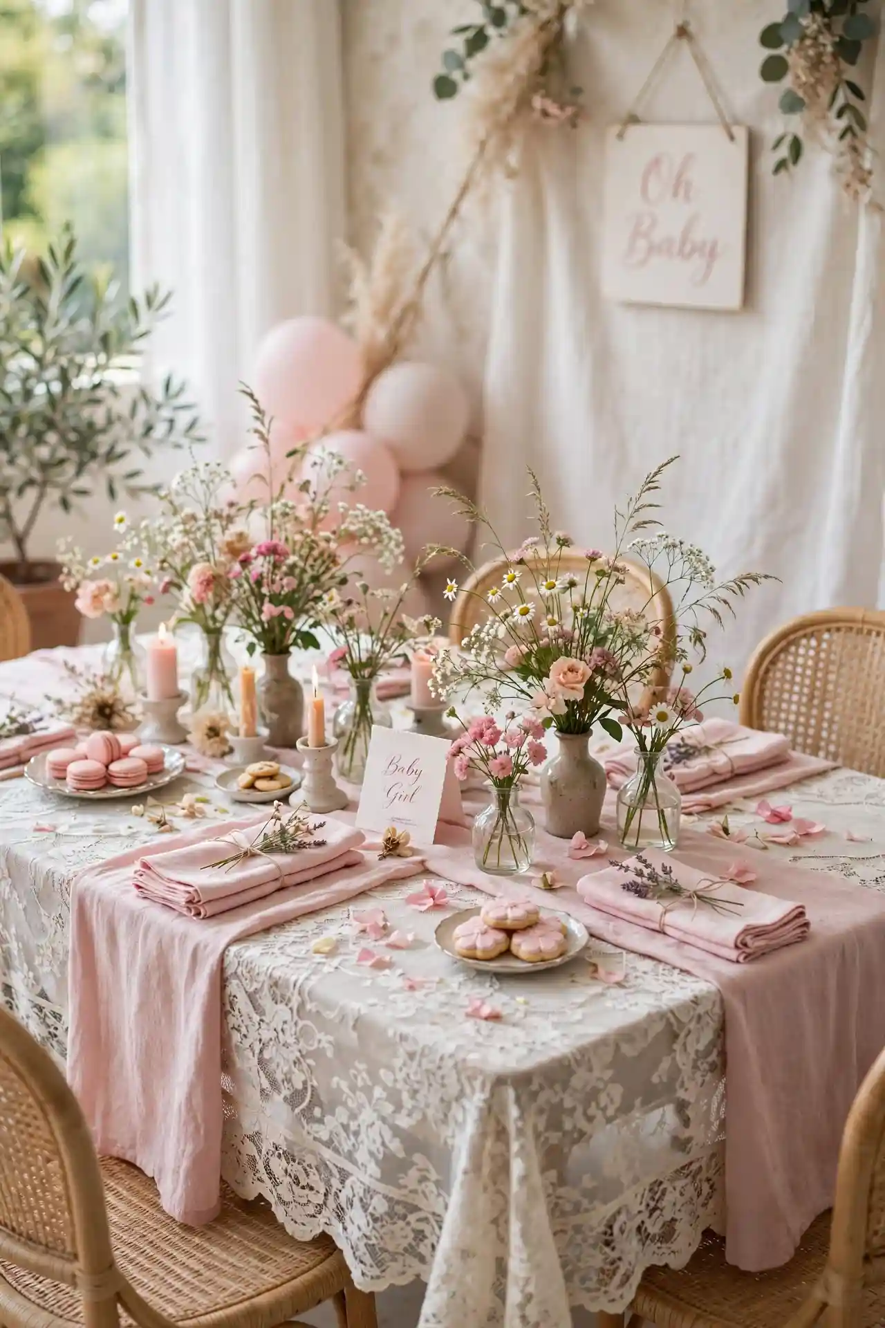 Vintage Lace Tablecloths