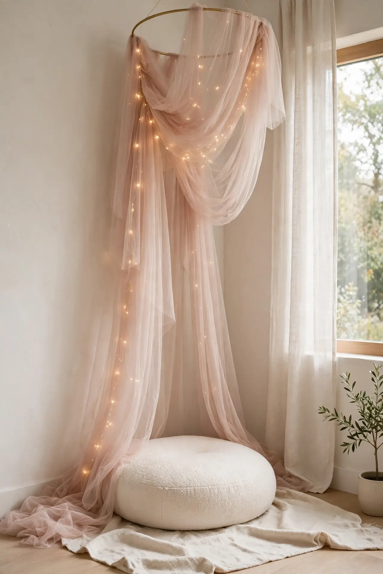 Blush Canopy Corner