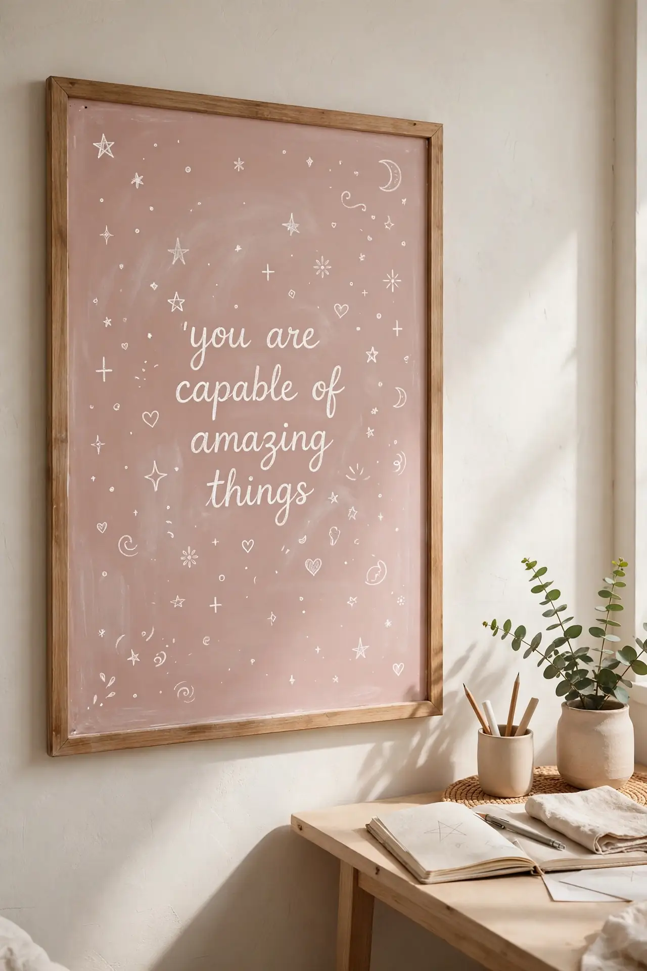 Chalkboard Dream Wall